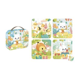 PURE - 4 PUZZLES ANIMALES