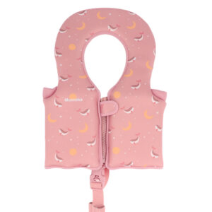CHALECO APRENDIZAJE WHALE PINK TALLA 1-2A